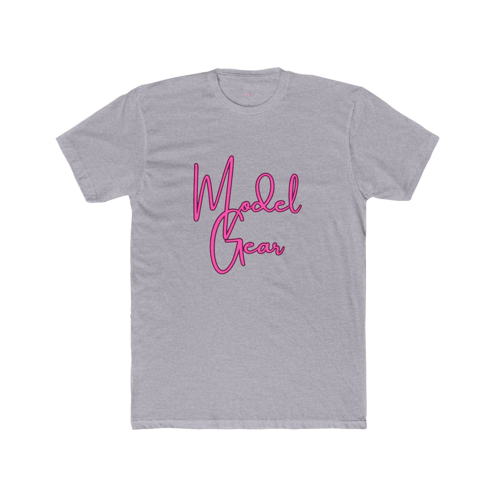 Model Gear T-Shirt — Pink Script Graphic Tee