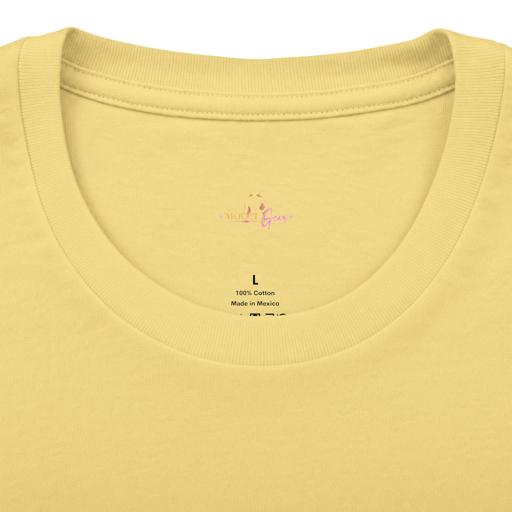 Model Gear T-Shirt — Pink Script Graphic Tee