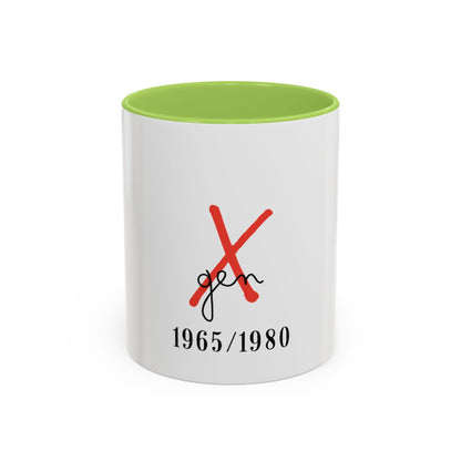 Gen X Accent Mug (11, 15oz)
